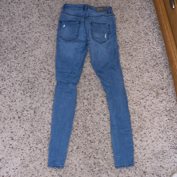 Blue Ripped Jeans - Picture 2 of 3